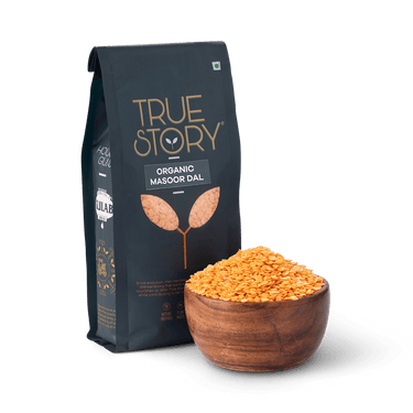 TRUE STORY - Organic Masoor Dal 500gm